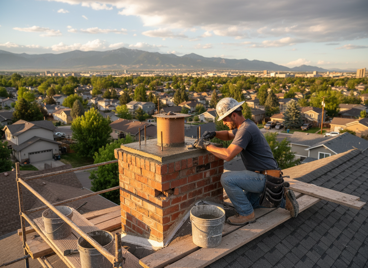 Chimney Crown Repair in Midvale, UT