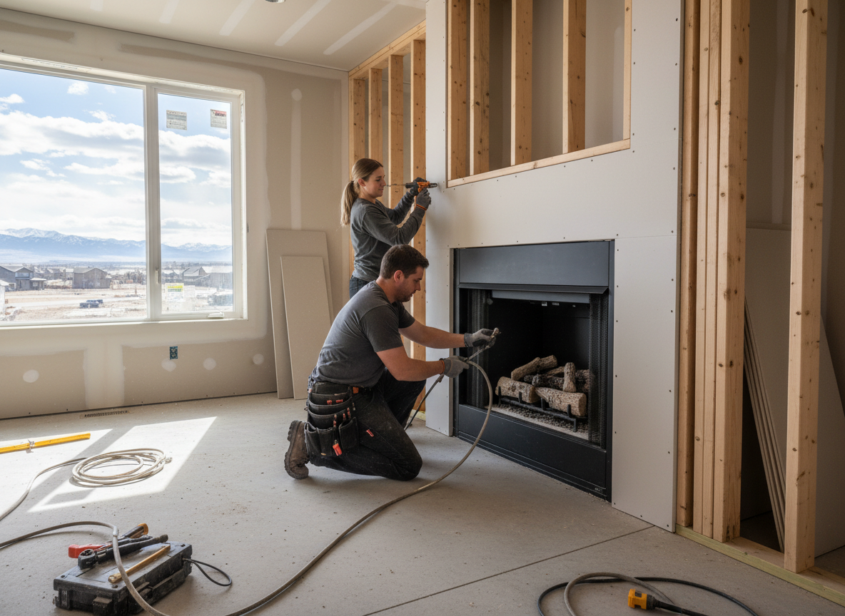 Fireplace Installation in Midvale, UT